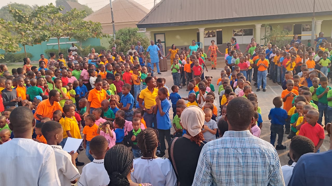 Wajina International Schools staff and students